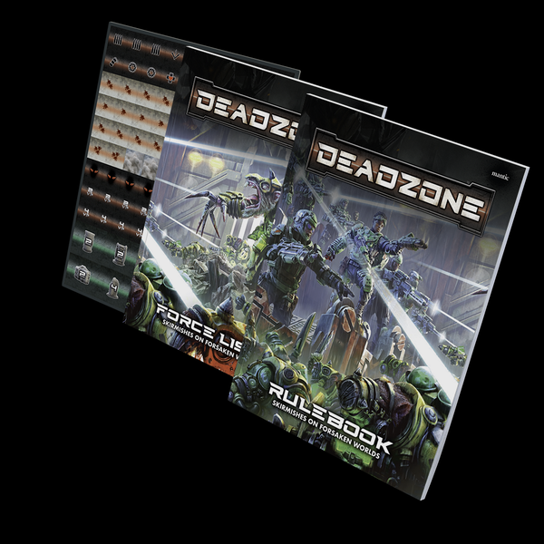 Deadzone Rulebooks and Counter Sheet Pack -3rd Edition - MGDZM10