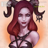 Agrath Demonic Vessel Bust- Inu ...