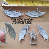 Demonic Wings for your conversion needs by Bad Squiddo Games, a pair of 28mm resin wings