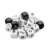 black and white dice 