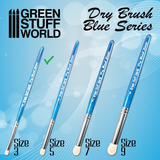 Blue Series Dry Brush Size 3 -GSW
