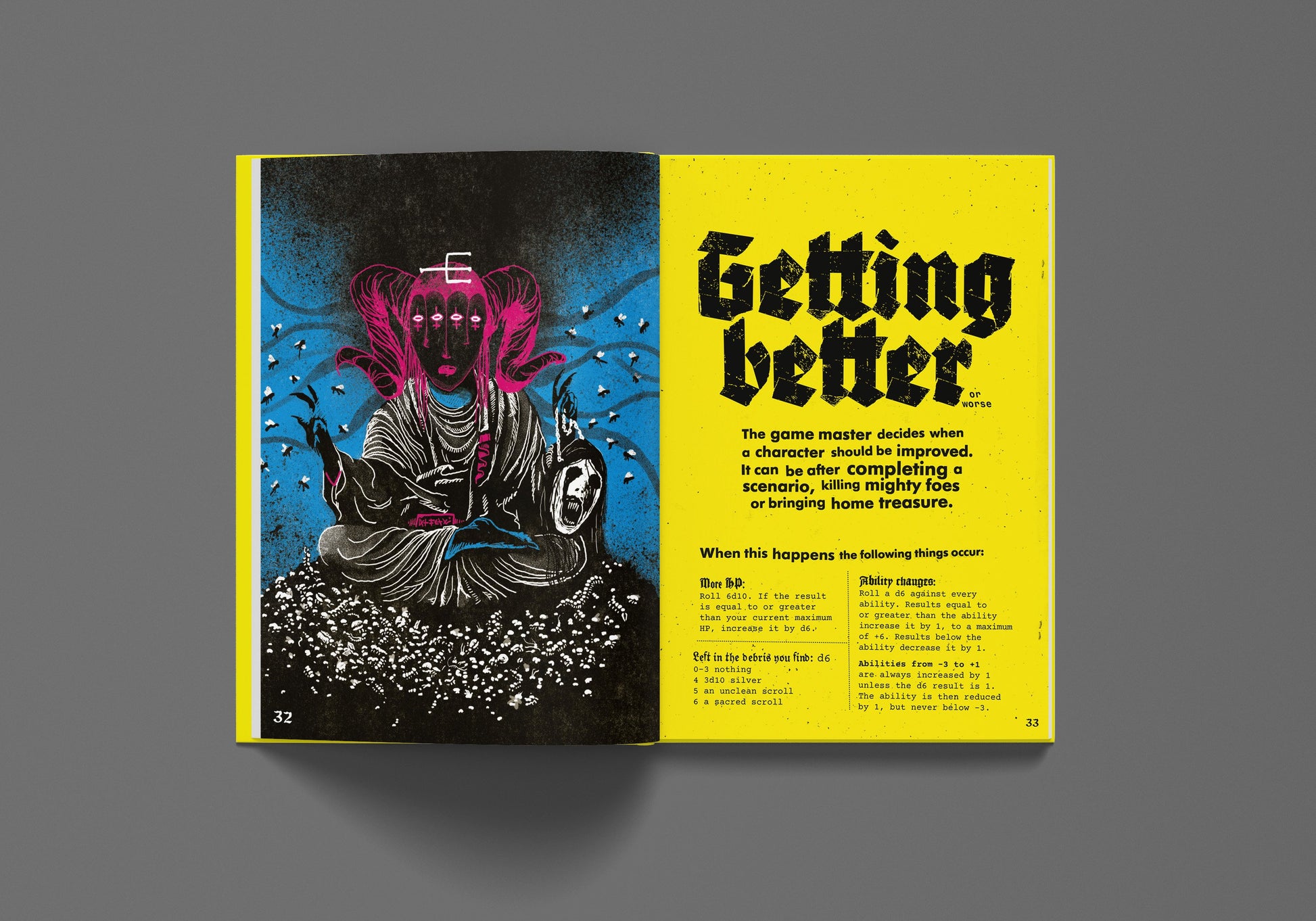 MÖRK BORG Artpunk RPG - Hardback book