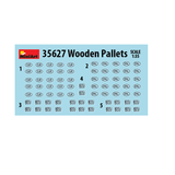 WOODEN PALLETS - 1:35- MiniArt - 35627