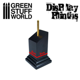 3cm Black Tapered Square Bust Plinth - Green Stuff World