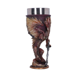 Nemesis Now Flame Blade Goblet by Ruth Thompson -17.8cm