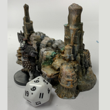 cavern feature by Legend Games. A resin feature depicting rocky formations, layers and height changes