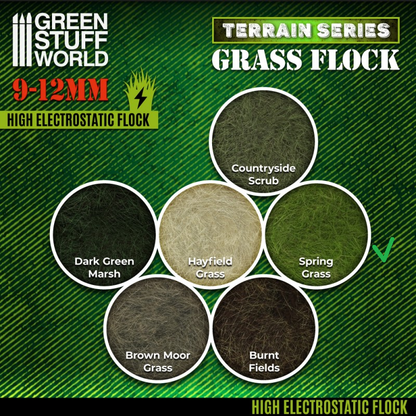 Spring Grass 9-12mm Flock -200ml- GSW