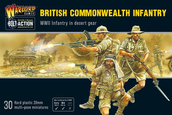 British Commonwealth Infantry - Bolt Action: www.mightylancergames.co.uk