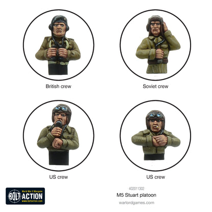 M5 Stuart Platoon - Bolt Action - 402011302
