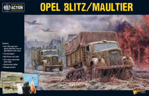 Opel Blitz/Maultier - Germany (Bolt Action) :www.mightylancergames.co.uk