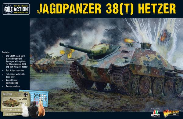 Jagdpanzer 38(T) Hetzer - Germany (Bolt Action)