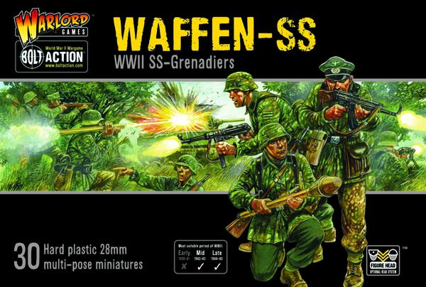 German Waffen SS (plastic) - Bolt Action :www.mightylancergames.co.uk 