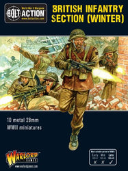 British Army Infantry section (Winter) - (Bolt Action) :www.mightylancergames.co.uk