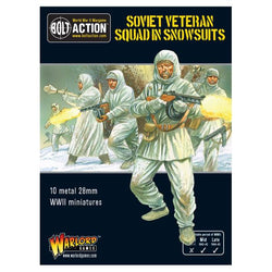 Soviet Veteran Squad in Snowsuits (10 miniatures) - Bolt Action