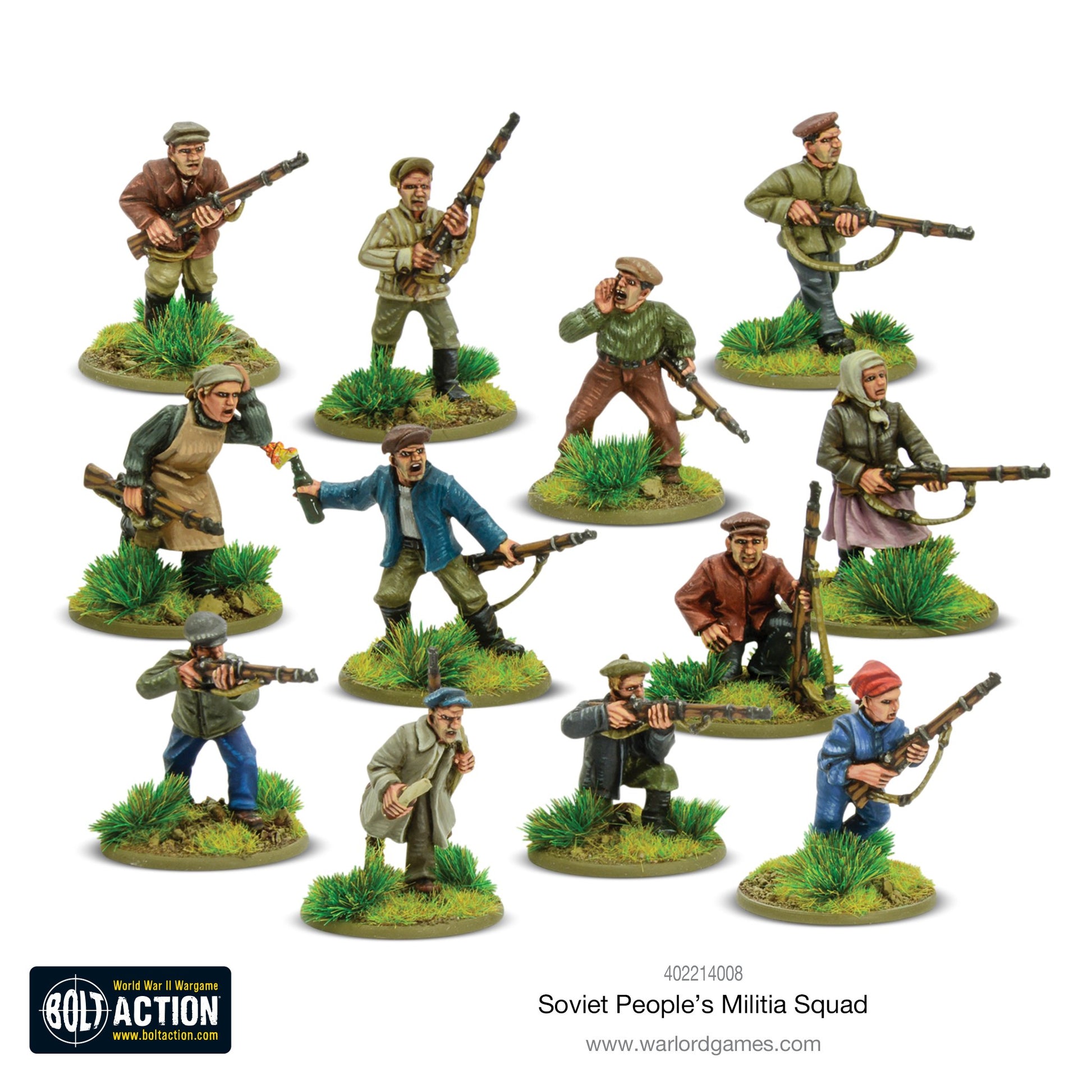 Soviet People's Malitia Squad - Bolt Action