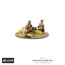 British 8th Army MMG Team - Bolt Action: www.mightylancergames.co.uk