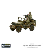 US Army Jeep With 30 Cal MMG - U...