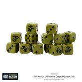 US Marine Corps D6 Dice - Bolt A...