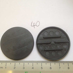Miniature Bases: 40mm Round Bases (20 bases per blister) [RB40]