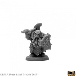 44139 - Dark Dwarf Cleaver (Bones Black) :www.mightylancergames.co.uk 