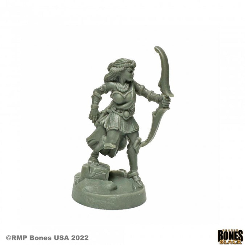 44167 Corinna Greek Archer - Bones Black Plastic Mini