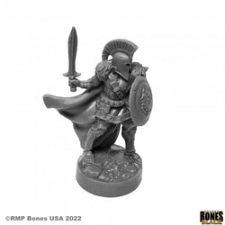 44169 Jaxon, Greek Warrior - Bones Black Plastic Mini