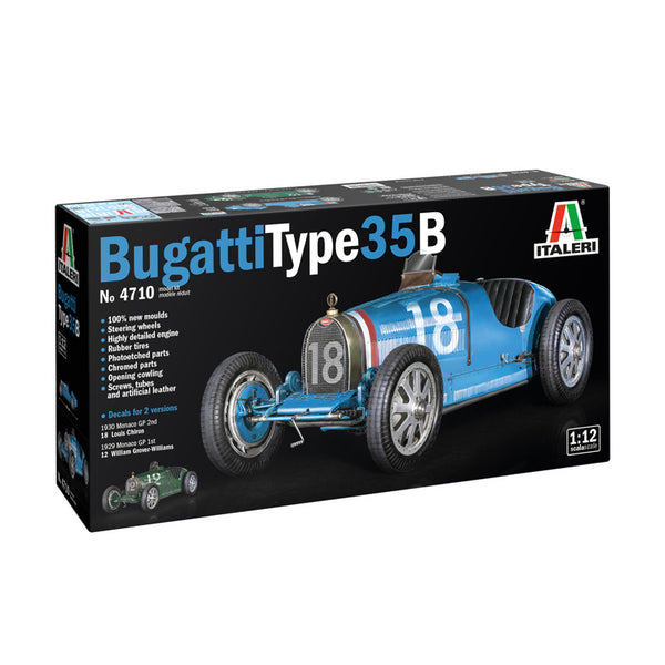 Bugatti Type 35B - Italeri 1/12 Scale Classic Car Kit