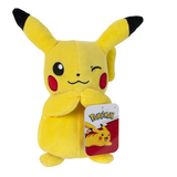 8" Winking Pukachu Pokémon Plushie