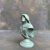 Reaper Miniatures elf range bust for your collection of a male elf ranger with his hood up.