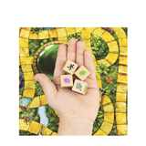 Jumanji The Game dice in the hand