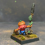 Little Dyniaq With Spear  Hand painted by MrsMLG