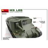 M3 Lee Early Production scale model gun view