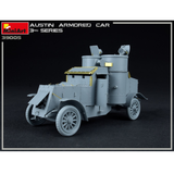 Austin Armoured Car 3rd Series scale model - model built 