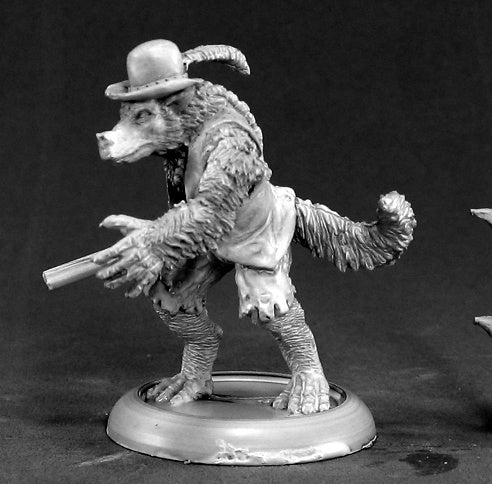 50045: Jesse Moonwalker, Werewolf Tracker sculpted by Jason Wiebe