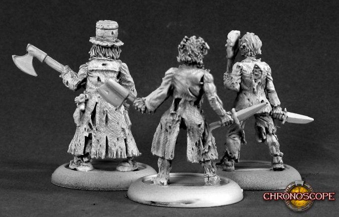 50066 Urban Zombies (3) Sculpted by Bob Olley