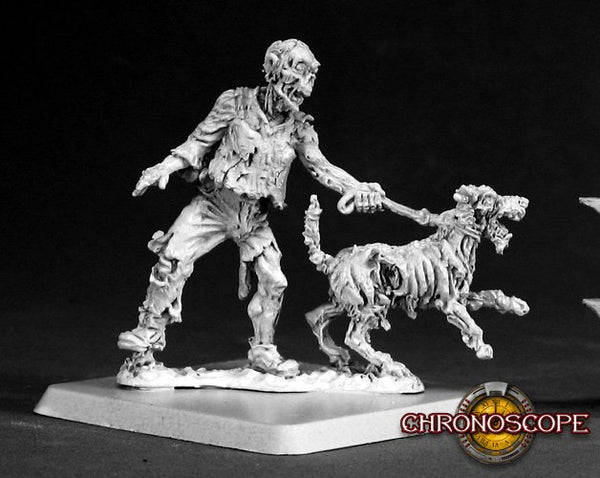 50069 Zombie Dog Handler Sculpted by Bob Olley