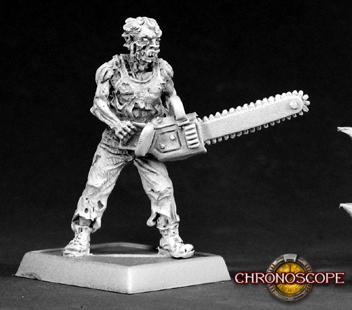 50091 Chainsaw Zombie Sculpted by Bob Olley