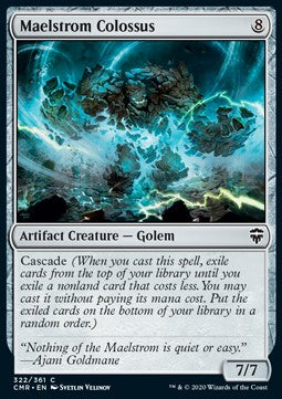 Maelstrom Colossus Foil & Non Foil Singles UK