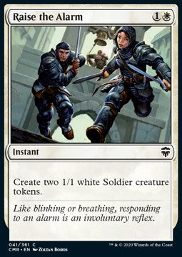 Raise the Alarm Foil & Non F...