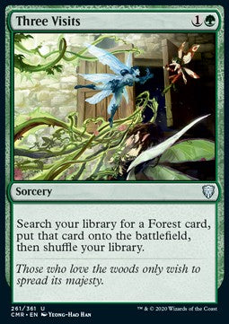 Three Visits Foil & Non Foil...