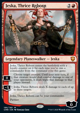Jeska, Thrice Reborn Foil & Non Foil Singles UK
