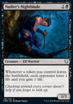 Nadier's Nightblade Foil & Non Foil Singles UK