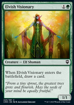 Elvish Visionary Foil & Non Foil Singles UK