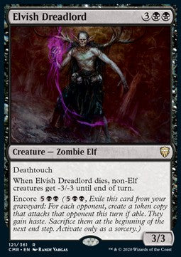 Elvish Dreadlord Foil & Non ...
