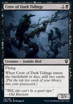 Crow of Dark Tidings Foil & ...