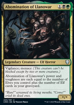 Abomination of Llanowar Foil &am...