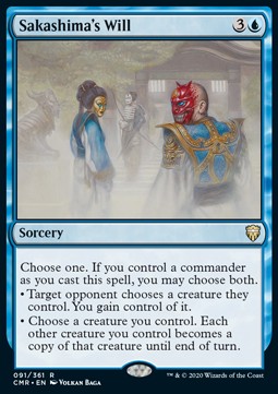 Sakashima's Will Foil & ...