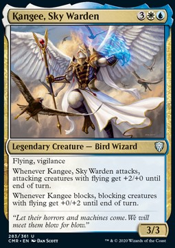 Kangee, Sky Warden Foil & Non Foil Singles UK