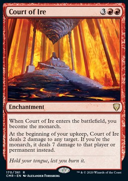 Court of Ire Foil & Non Foil Singles UK