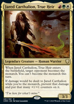 Jared Carthalion, True Heir Foil...